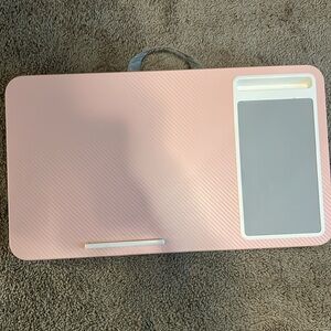 Pink Lap buddy Tray